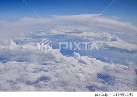 飛行機から見た風景 119490149