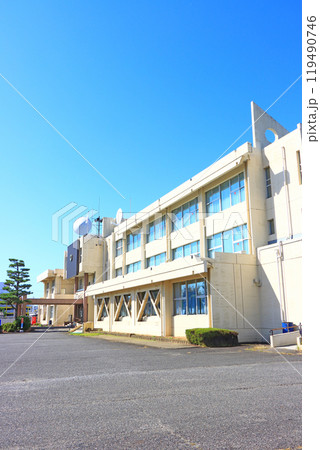 愛知県丹羽郡大口町、大口町役場の風景 119490746