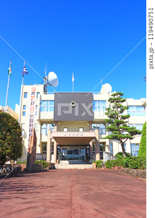 愛知県丹羽郡大口町、大口町役場の風景 119490751