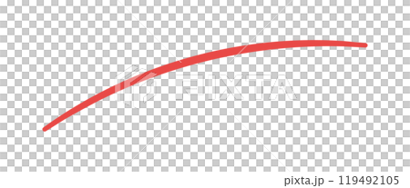 A single roughly drawn red line - A simple and stylish underline design A single roughly drawn red line - A simple and stylish underline design 119492105