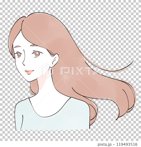 吹頭髮的女人 119493516