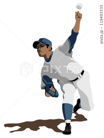 高校野球「ピッチャー」 119493535