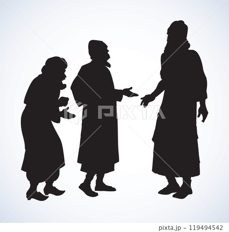 Assyrian, vector illustration 119494542