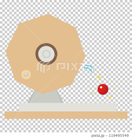 彩票抽獎、鈴聲和球插畫素材向量 119495549