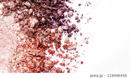 Beauty product and cosmetics texture, makeup products as abstract luxury cosmetic background art 119496456