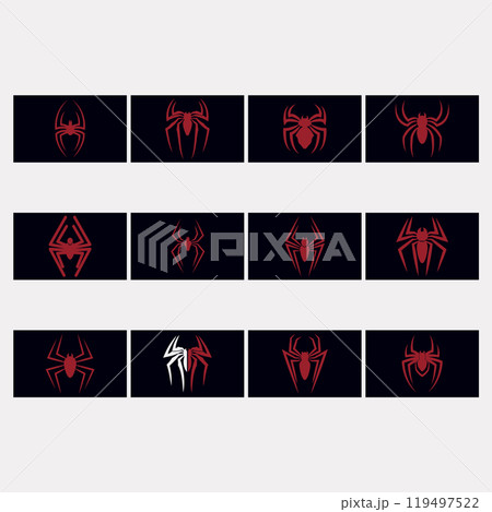 collection of spider collection of spider 119497522