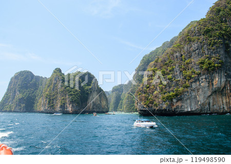 Island from Thale Waek, Koh Phi Phi Islands. 119498590