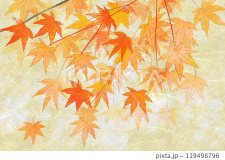 秋の紅葉のカード3 119498796