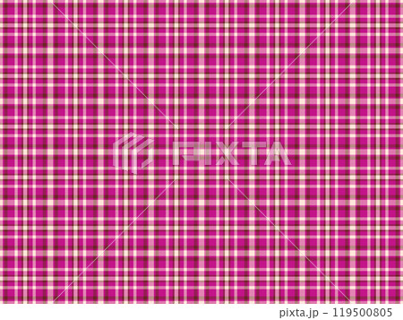 秋色のシームレスなチェック柄素材 秋色のシームレスなチェック柄素材 119500805