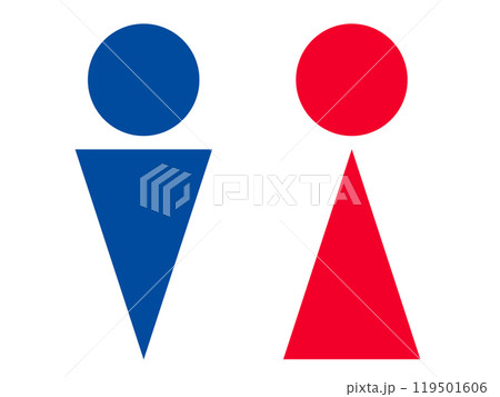 男女のアイコン 119501606