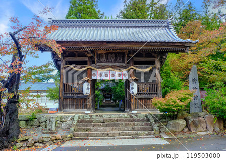 皆神神社山門 119503000