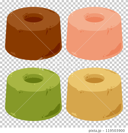 色々なシフォンケーキセット1 色々なシフォンケーキセット1 119503900