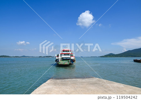 【韓国/全羅南道】新安郡1004の島々・離島桟橋とフェリー 119504242