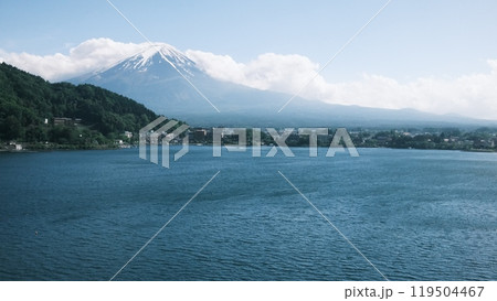 fuji mountain in yamanashi, kawaguchiko fuji mountain in yamanashi, kawaguchiko 119504467