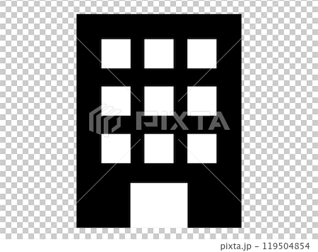 Building icons and silhouettes 119504854