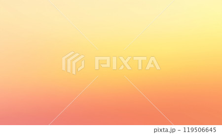 黄とオレンジが織りなす温かいグラデーション背景のイラスト素材