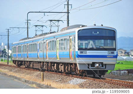 伊豆箱根鉄道駿豆線 伊豆長岡ー韮山 伊豆箱根鉄道 7000系 7102 伊豆箱根鉄道駿豆線 伊豆長岡ー韮山 伊豆箱根鉄道 7000系 7102 119509005