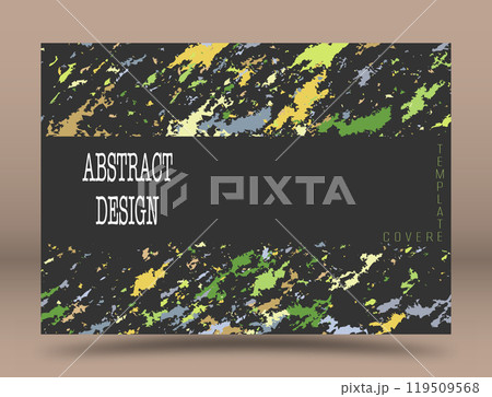 Template for background, cover, screensaver, website and creative idea in abstract style. Layout for interior ideas, corporate style 119509568
