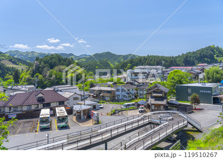 近鉄 室生口大野駅前にあるバス停留所 近鉄 室生口大野駅前にあるバス停留所 119510267