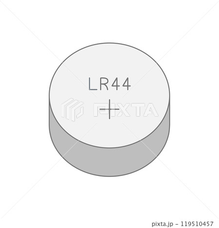 LR44（アルカリボタン電池）のプラス側 119510457