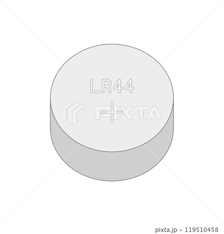 LR44(アルカリボタン電池)のプラス側 LR44(アルカリボタン電池)のプラス側 119510458