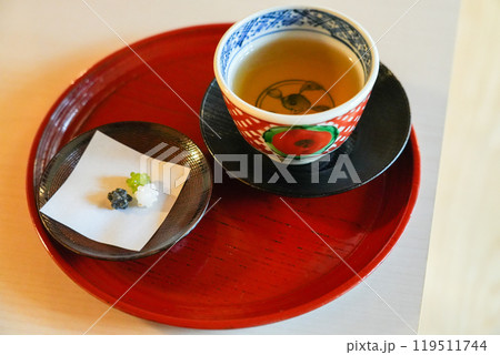 お茶と金平糖 in いろは草庵（石川県加賀市山代温泉） 119511744