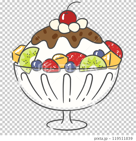 A drawing of Fruits Bingsu 119511839