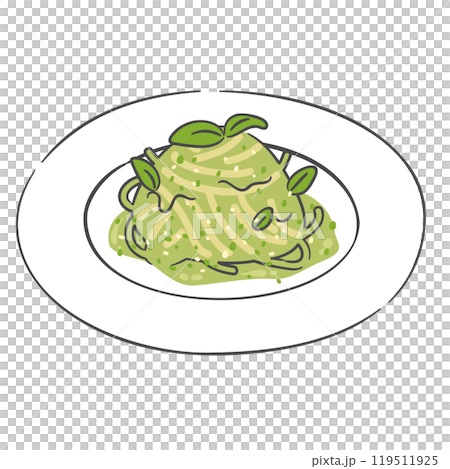 A drawing of Basil Spaghetti A drawing of Basil Spaghetti 119511925