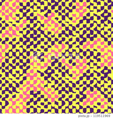 Psychedelic checkerboard poster 119511969