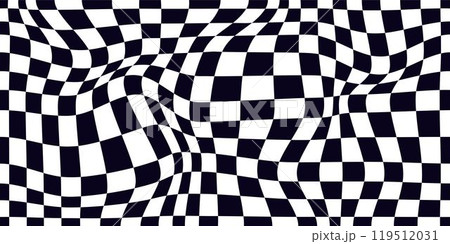 Psychedelic checkerboard pattern Psychedelic checkerboard pattern 119512031