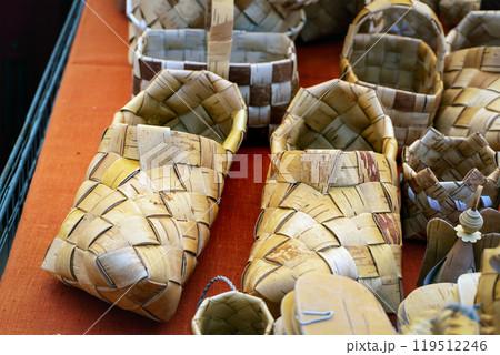 Traditional Birch Bark Items 119512246