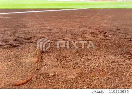野球場の砂　外野　 119513926