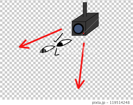 Security cameras monitoring the area 119514248