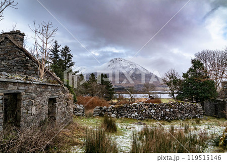 The lost village of Glenthornan by Dunlewey in County Donegal - Ireland 119515146