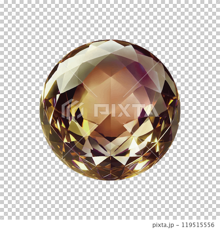 A gorgeous gemstone sphere that sparkles in brown and gold. 119515556