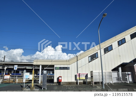 晴天の竜ヶ崎市駅 茨城 晴天の竜ヶ崎市駅 茨城 119515578