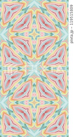 Abstract Kaleidoscope Geometry Psychedelic Art Pattern Background Wallpaper 119515809