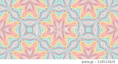 Abstract Kaleidoscope Geometry Psychedelic Art Pattern Background Wallpaper 119515829