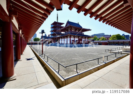 四天王寺金堂・五重塔（大阪府大阪市天王寺区） 119517086
