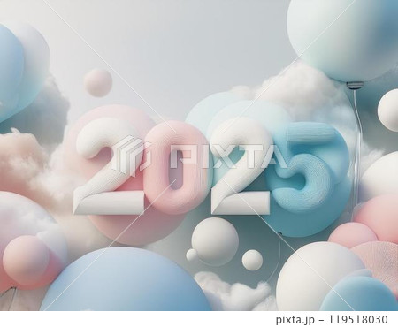 2025を使った年賀状イメージ 119518030