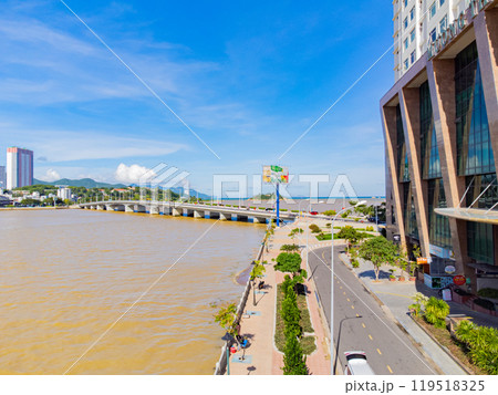 The Kai River in Nha Trang. The Kai River in Nha Trang. 119518325