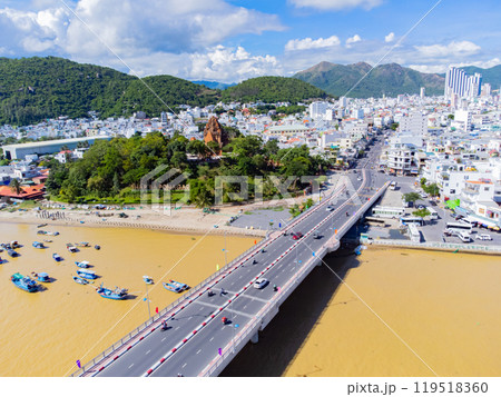 The Kai River in Nha Trang. The Kai River in Nha Trang. 119518360