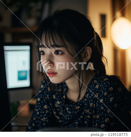 仕事をしている女性 119518773