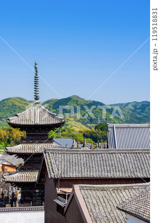 臼杵市の龍原寺三重の塔 119518831