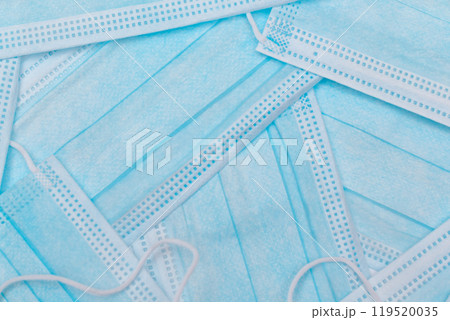 Blue Disposable Medical Face Masks 119520035