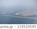 上空から見た羽田空港全景 119520585