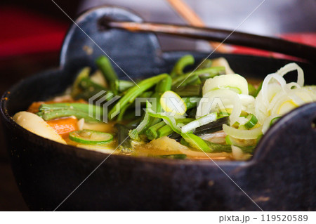 野菜たっぷりのほうとう 野菜たっぷりのほうとう 119520589