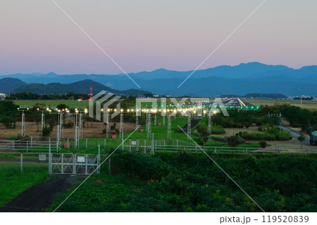 飛行場のライト 119520839