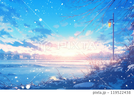 美しい雪景色 美しい雪景色 119522438