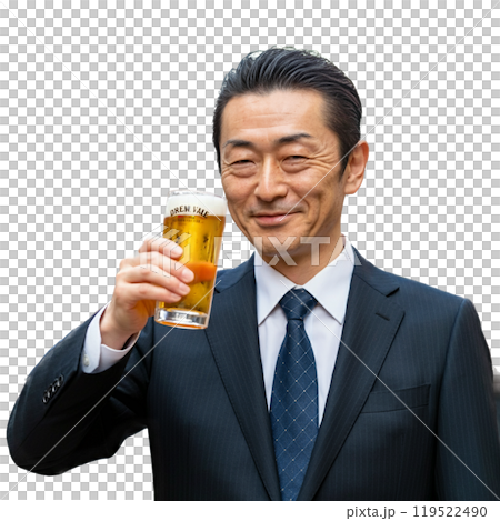 乾杯するサラリーマン 乾杯するサラリーマン 119522490